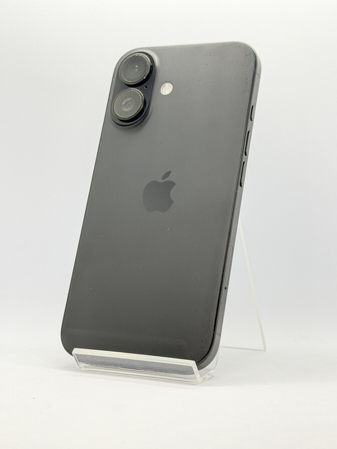 【BT100%】apple iPhone 16 ブラック 128GB AU SIMロック解除済み