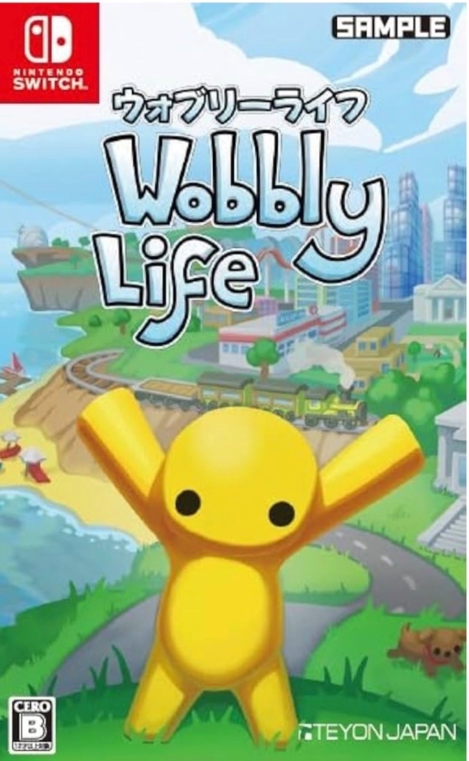 【新品未開封】ウォブリーライフ Switch Wobbly Life ソフト　クリスマス包装