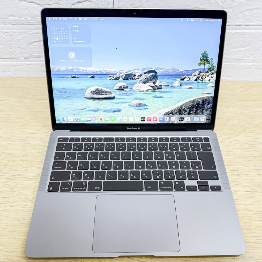 MacBook Air M1 SSD256GB メモリ8GB バッテリー97% 美品】Macbook Air M1 SSD256GB メモリ8GB バッテリー97% 充放電68回