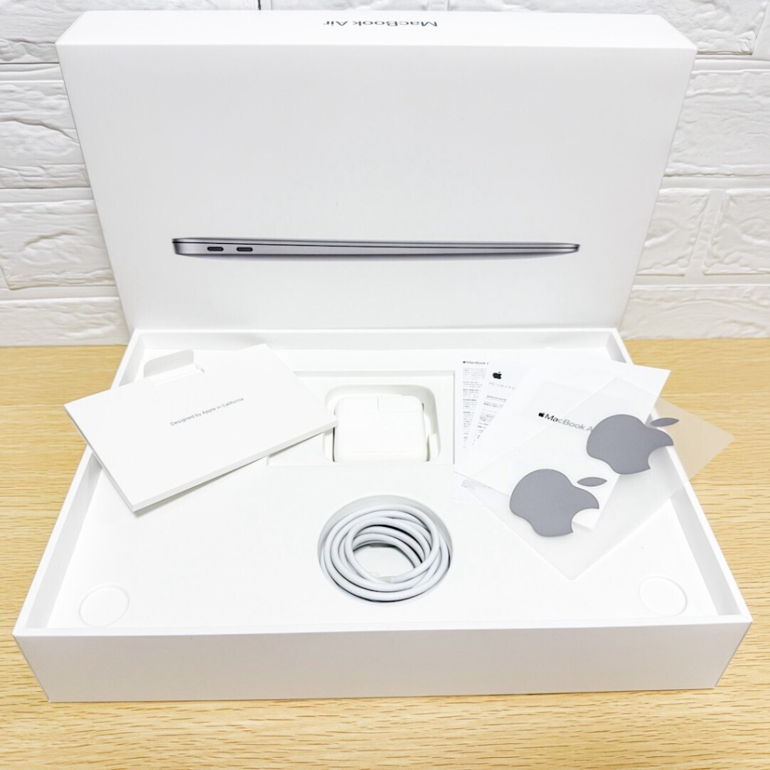 美品】Macbook Air M1 SSD256GB メモリ8GB バッテリー97% 充放電68回