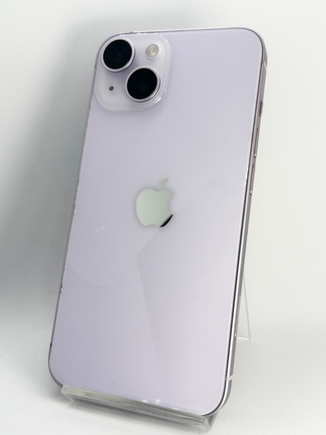 【BT100%】apple iPhone 14 パープル 128GB SIMフリー