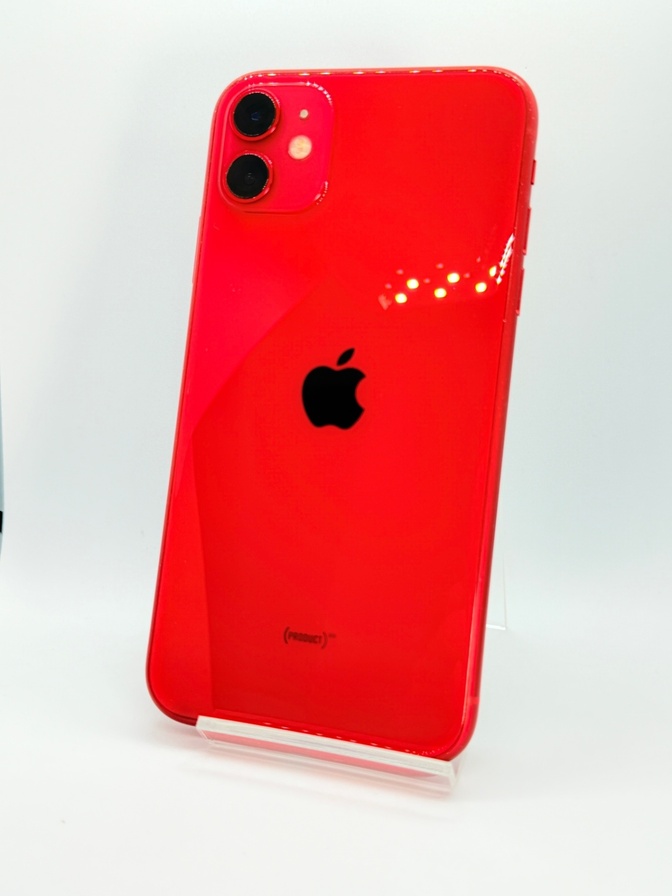 【BT100%】 iPhone 11 レッド 256GB DOCOMO SIMロック解除済み