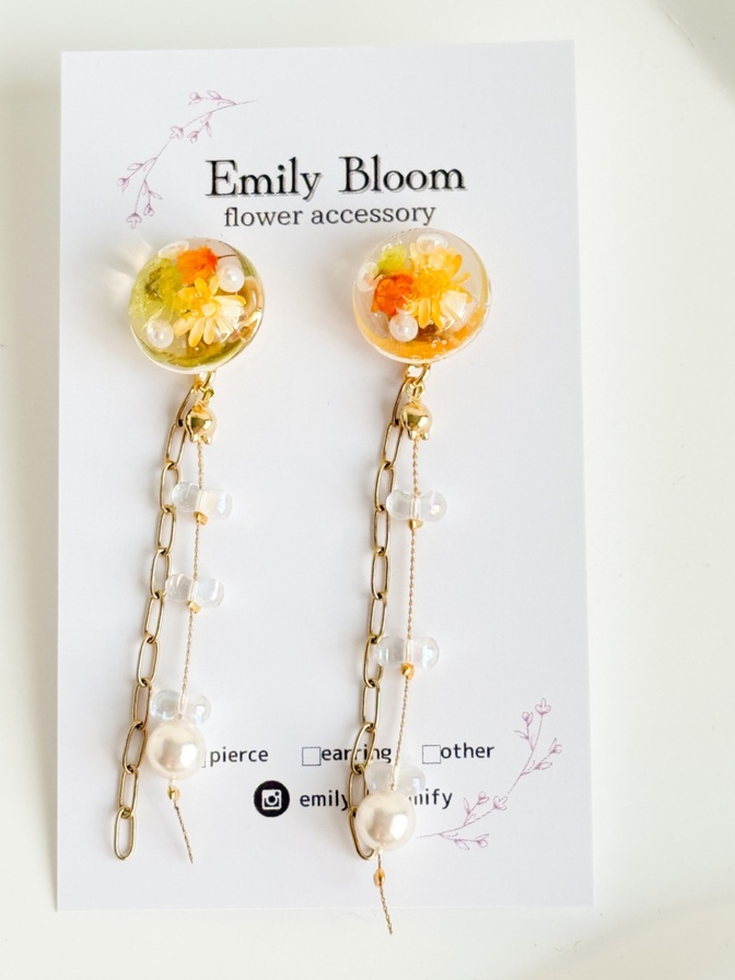 【785】チェコガラス パール ピアス イヤリング ハンドメイド ガラスチャーム 785】チェコガラス パール ピアス イヤリング ハンドメイド ガラス