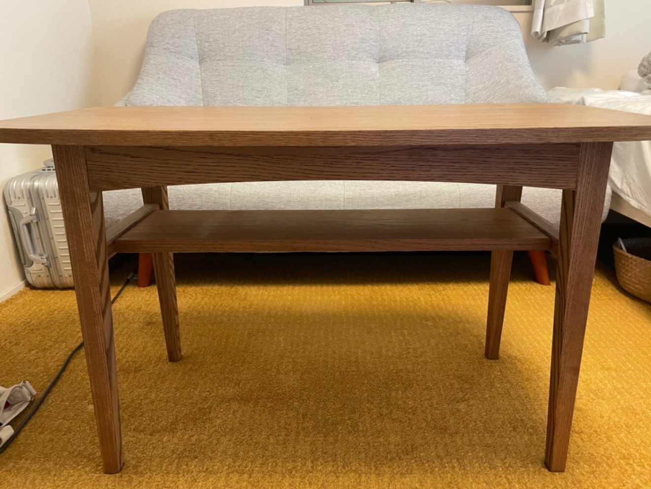 unico ウニコ カフェテーブル KURTクルト ブラウン w1000｜リベシティ