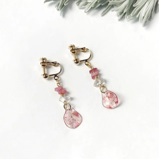 ピアス・イヤリング【癒しの翼】