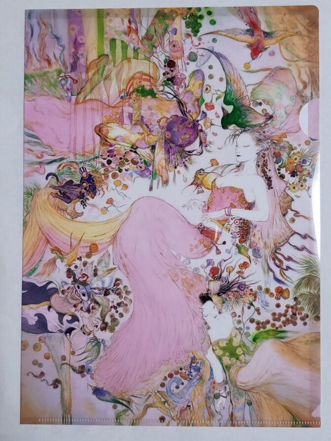 ポイント消費★天野喜孝　Ａ４クリアファイル　ノベルティ