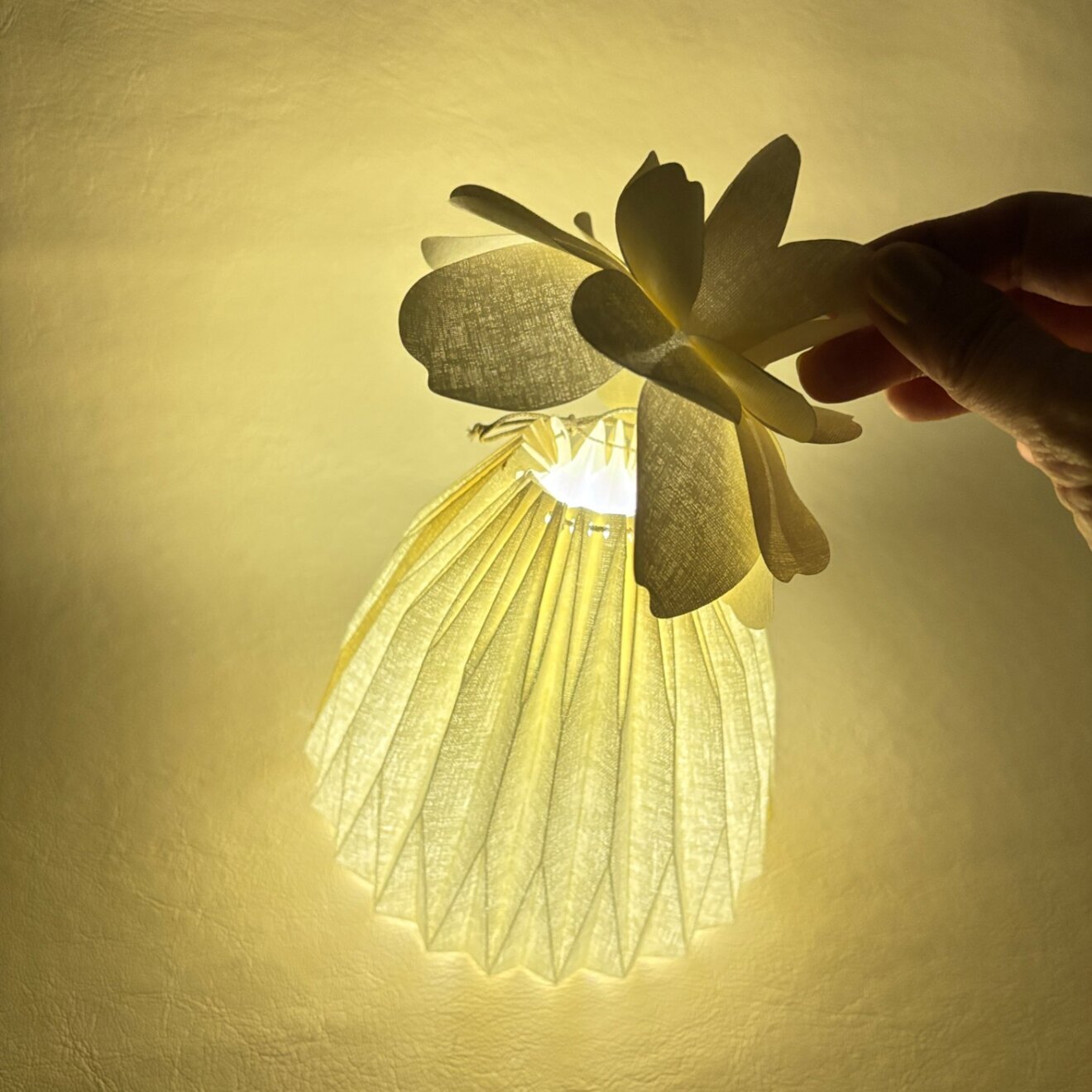 ハンドメイド】薔薇のドレスのランプシェード ペーパークラフト 簡単