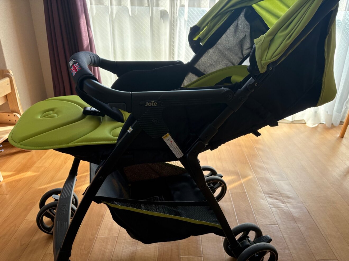 直接引取限定：尼崎市】Joie ベビーカー エアスキップメッシュ ライト