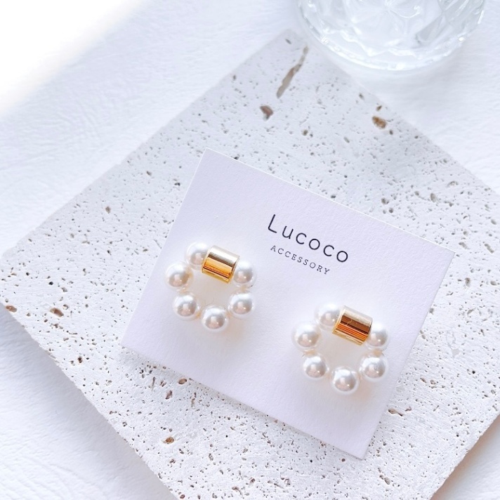 105 パール ゴールド 華やか 入学 卒業 ピアス イヤリング 小ぶり 105 パール ゴールド 華やか 入学 卒業 ピアス イヤリング 小ぶり