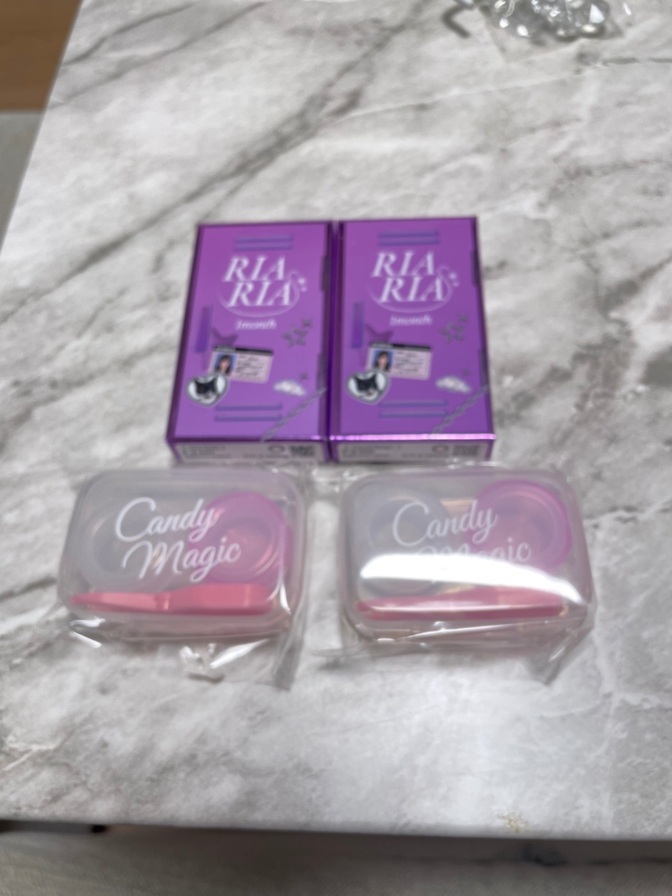 回らない水光 カラコン 1ヶ月 【米澤りあコラボ★】RIARIA 1month 両目分(2枚)  