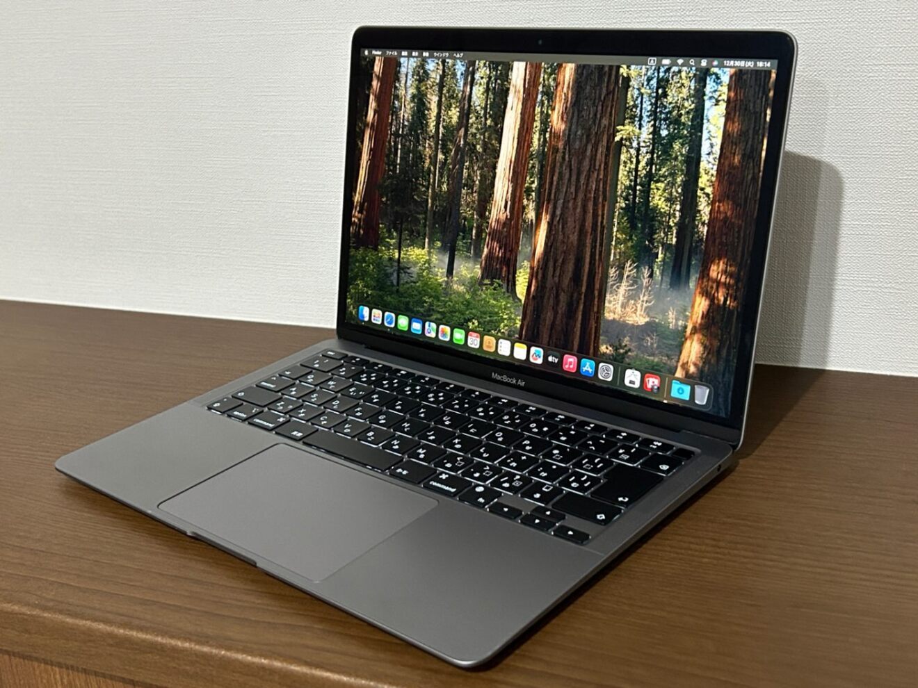 【美品】MacBook Air メモリ16GB SSD256GB スペースグレー MacBook Air M1 メモリ 16GB SSD 256GB 【リベ大オススメ設定します