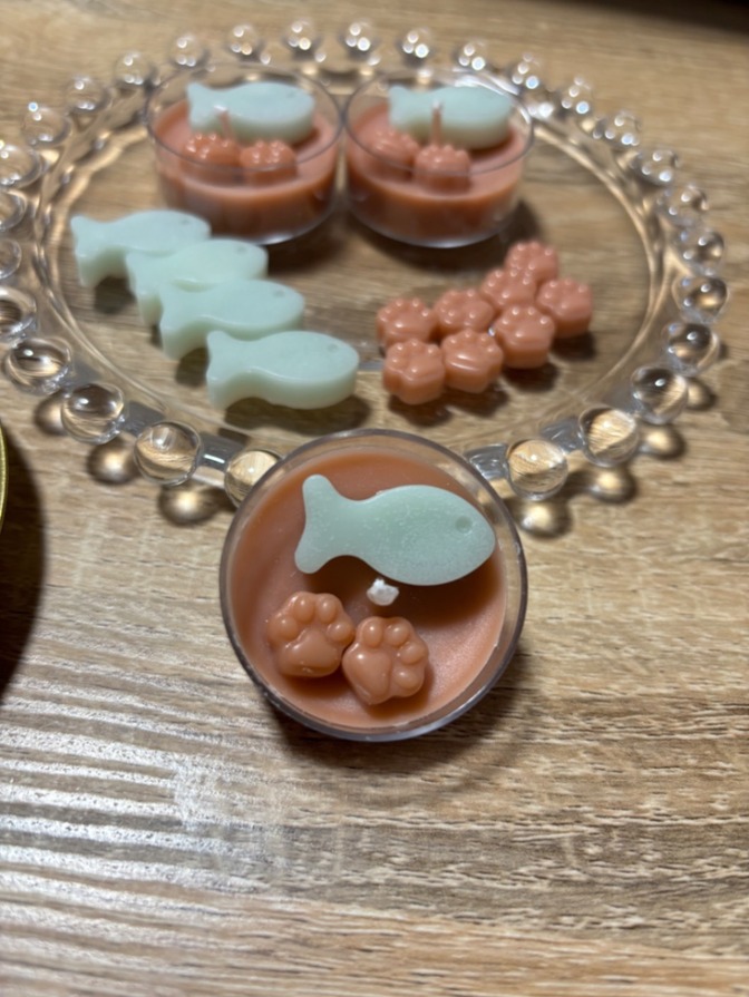 ごはんキャンドル　おさかな