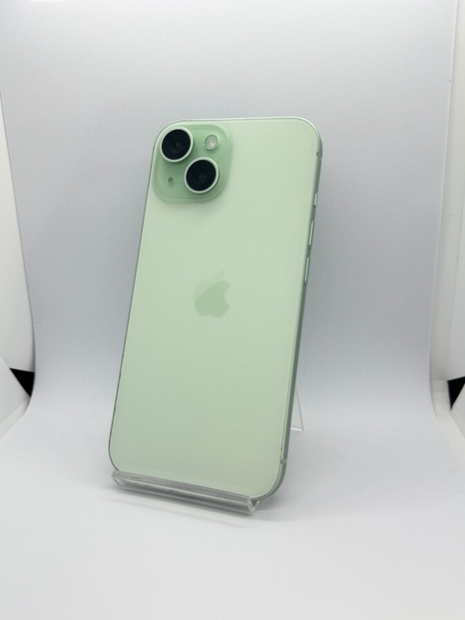【BT100%】 iPhone 15 グリーン 256GB ソフトバンク SIMロック解除済み