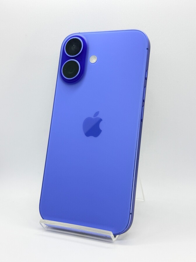 【BT100%】 iPhone 16 ウルトラマリン 128GB DOCOMO SIMロック解除済み
