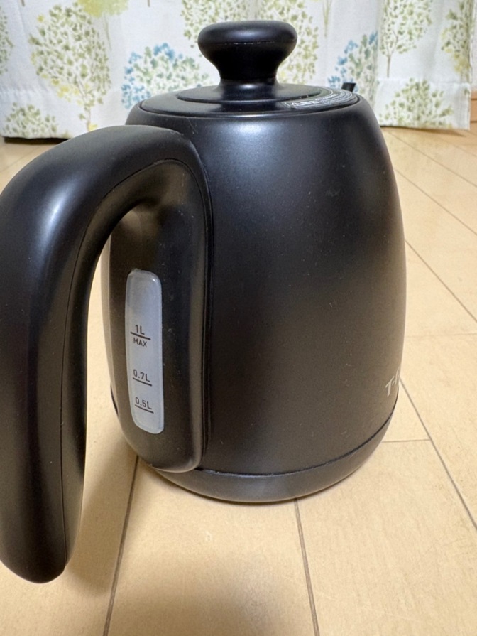 ティファール 電気ケトル（最大1L）※動作注意あり