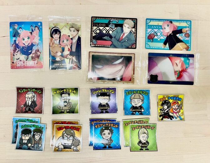 【送料無料】■SPY×FAMILY◆新品未使用◆カード◆ビックリマン◆シール