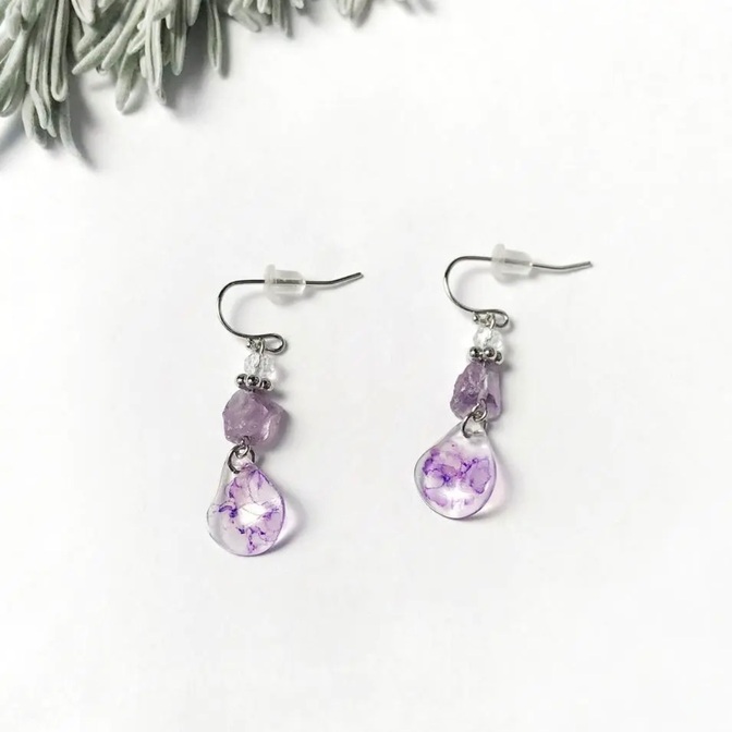 ピアス・イヤリング【神秘の翼】