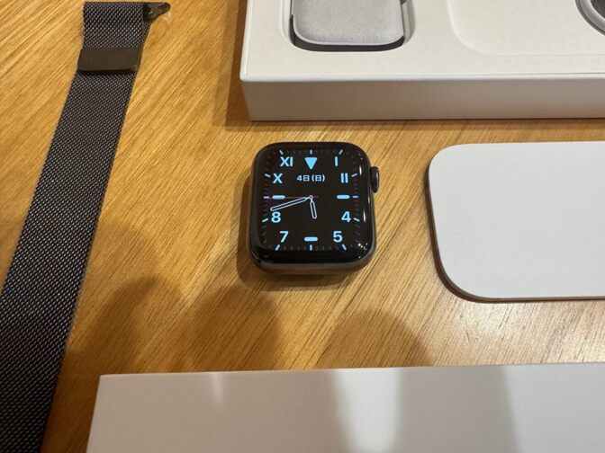 Apple Watch Series 6 - 40mm グラファイト ステンレス