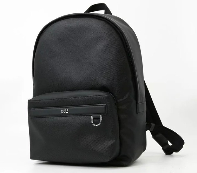 【新品未使用　タグ付き】 HUGO BOSS リュック　ブラック