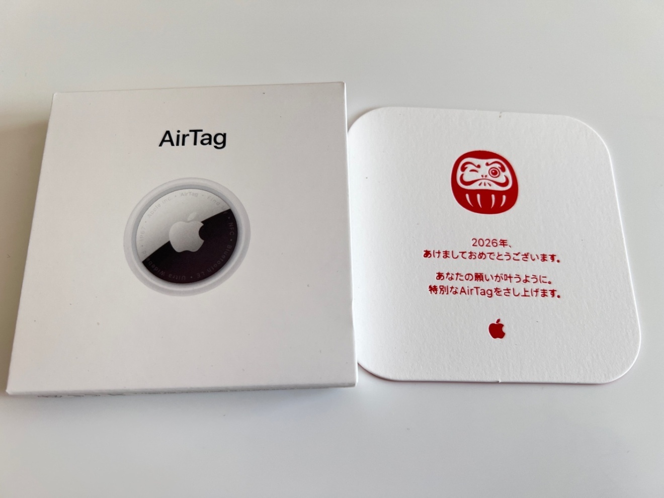 新品未開封】Apple AirTag 2026年限定 2026年Apple初売り開始！限定AirTag