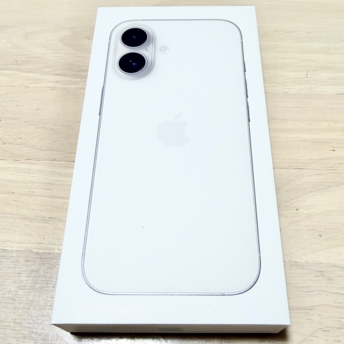【新品未開封品】 iPhone16 白 ホワイト 128GB SIMフリー 