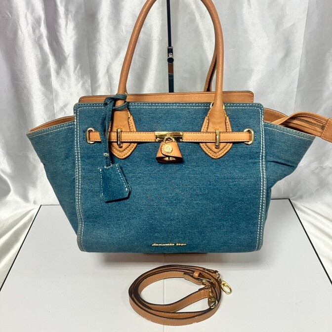 Samantha Vega サマンサベガ デニム ハンドバッグ 2WAY
