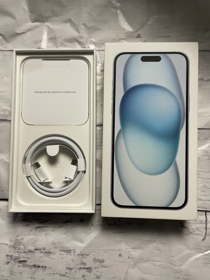 iPhone 15 Plus 128GB 6.7インチ大画面　ブルー SIMフリー 本体 