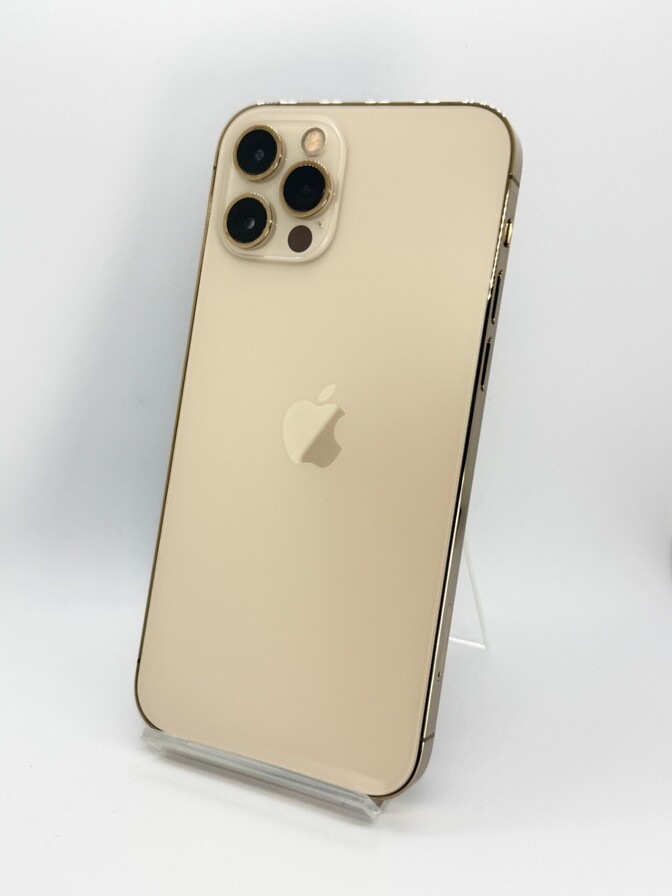 【BT100%】 iPhone 12 pro ゴールド 128GB AU SIMロック解除済#102