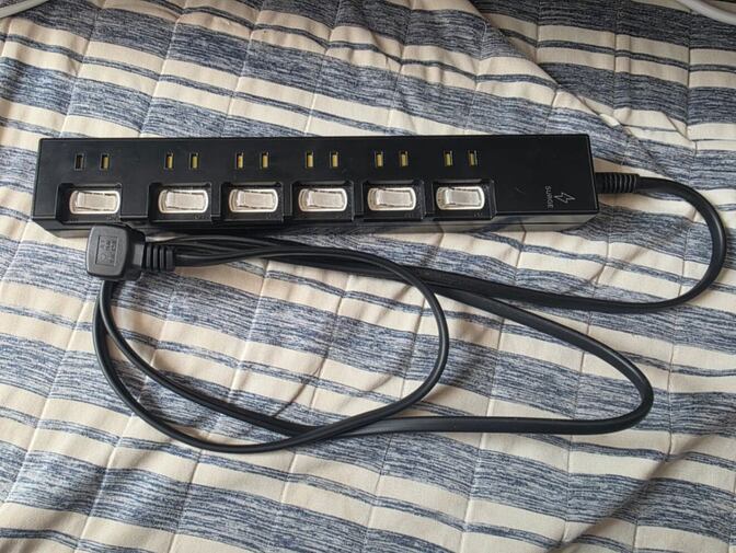 延長コード6口(1.5m)