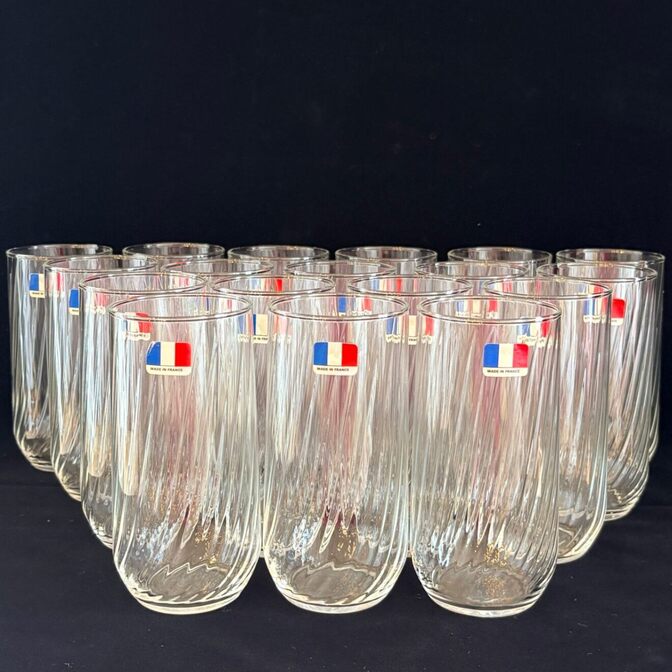 フランス製 Luminarc リュミナルク グラス18個セット 新品未使用 箱入り