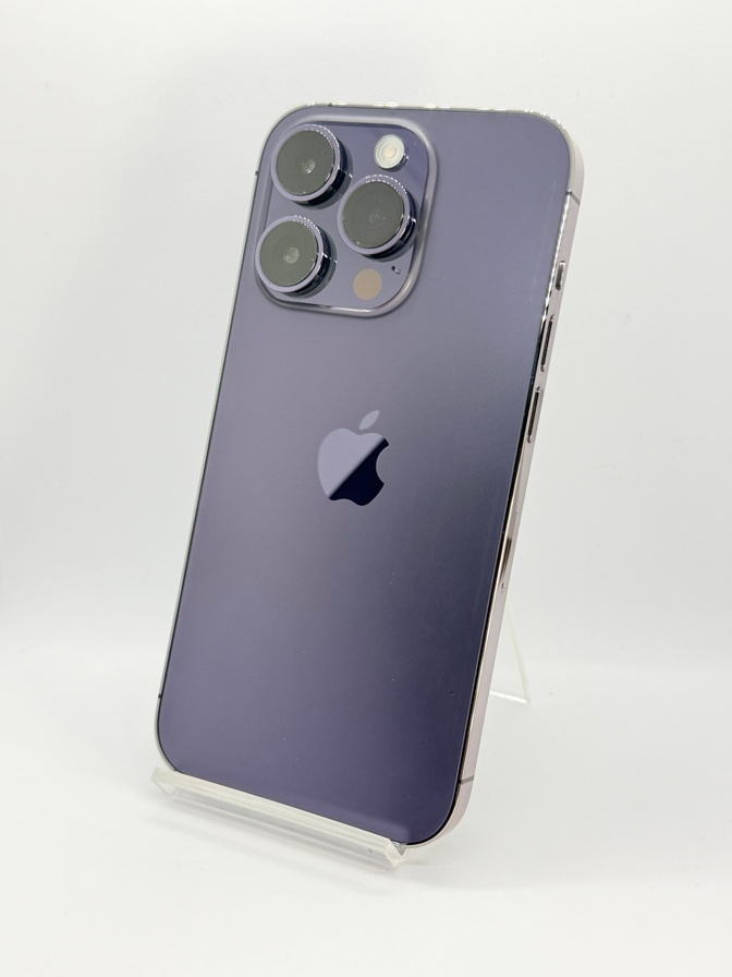 【BT84%】iPhone 14 pro 128GB ディープ・パープル SIMロック解除済み