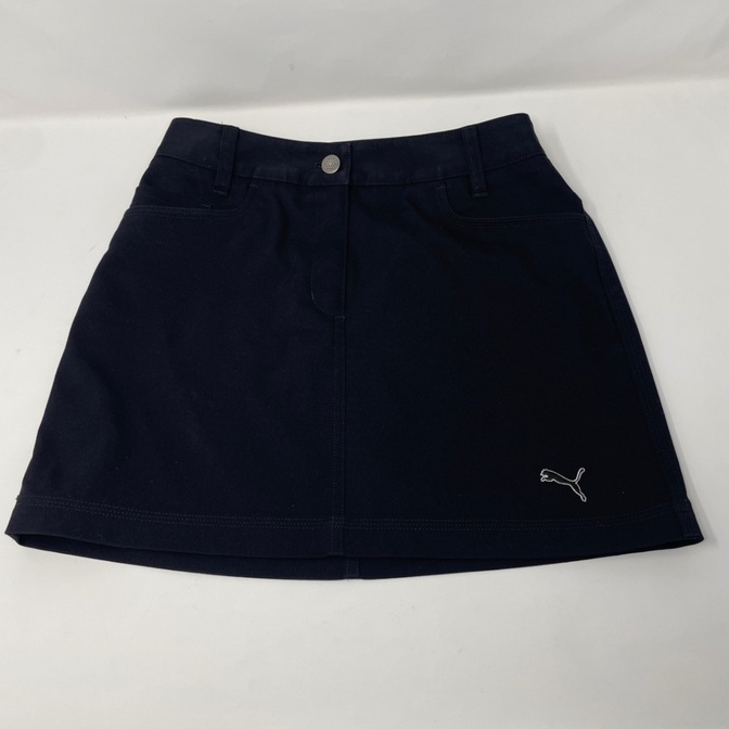 PUMA プーマ ゴルフ スカート Sサイズ ブラック ストレッチ 美品