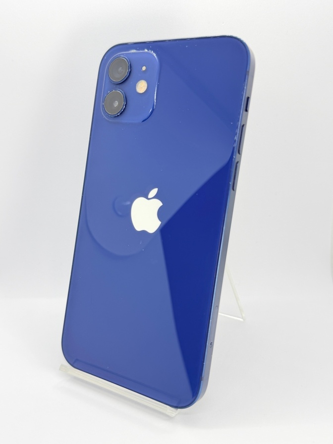 【BT100%】iPhone 12 64GB ブルーDOCOMO SIMロック解除済 #125