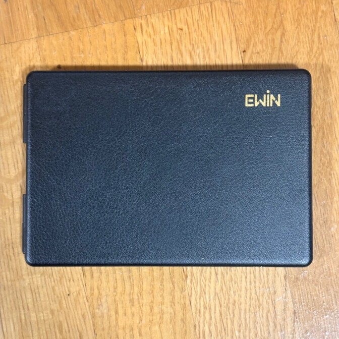 【EWIN】折りたたみ式Bluetoothキーボード ブラック