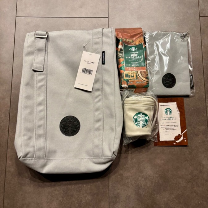 【新品未使用】2026年 スターバックス 福袋 セット 限定バッグ　