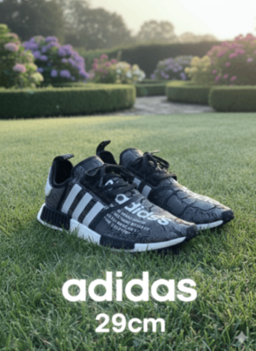 【箱付・希少サイズ】atmos adidas NMD R1 G-SNK 29cm