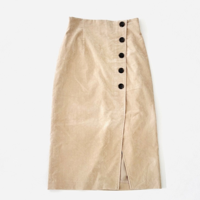 【美品✨️】定価15,000円 スエードタイトスカート