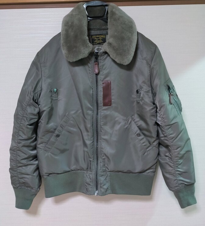今季絶版モデル【ジャパンスタンダード/良品】ワイパー B-15 ボンバージャケット 40 セージ