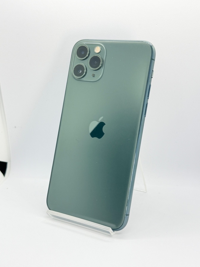 【BT100%】iPhone 11 pro 256GB ミッドナイトグリーン SIMロック解除済み