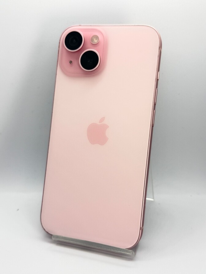 【BT100%】iPhone 15 128GB ピンク DOCONO SIMロック解除済 #135