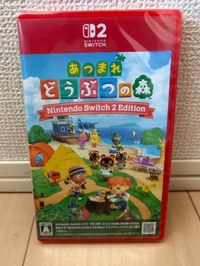【新品・未開封】あつまれどうぶつの森 スイッチ2 Switch2 あつ森 リベポイントクジ実施中！