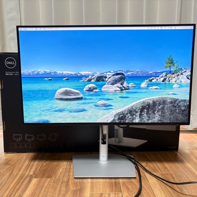 Dell 27インチ 4K モニター U2723QE 【USB-C 1本接続可能】