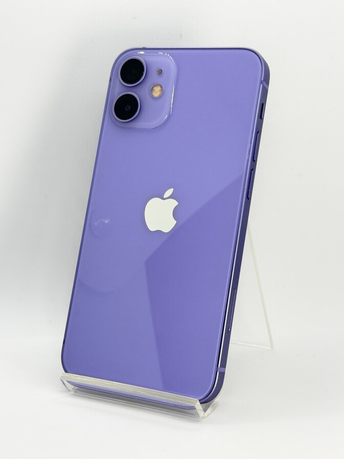 【BT100%】iPhone 12 mini 64GB パープル ソフトバンク SIMロック解除済