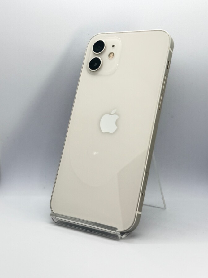 【BT100%】iPhone 12 128GB ホワイト AU SIMロック解除済 #139