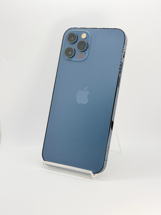 【BT100%】iPhone 12 pro 256GB パシフィックブルー SIMフリー#146
