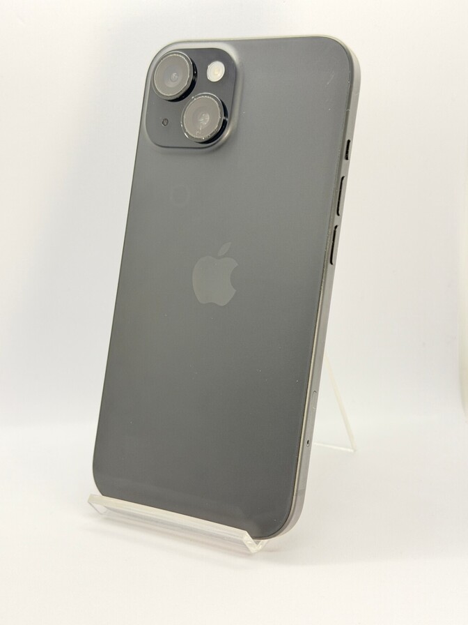 【BT84%】iPhone 15 128GB ブラック DOCOMO SIMフリー#147