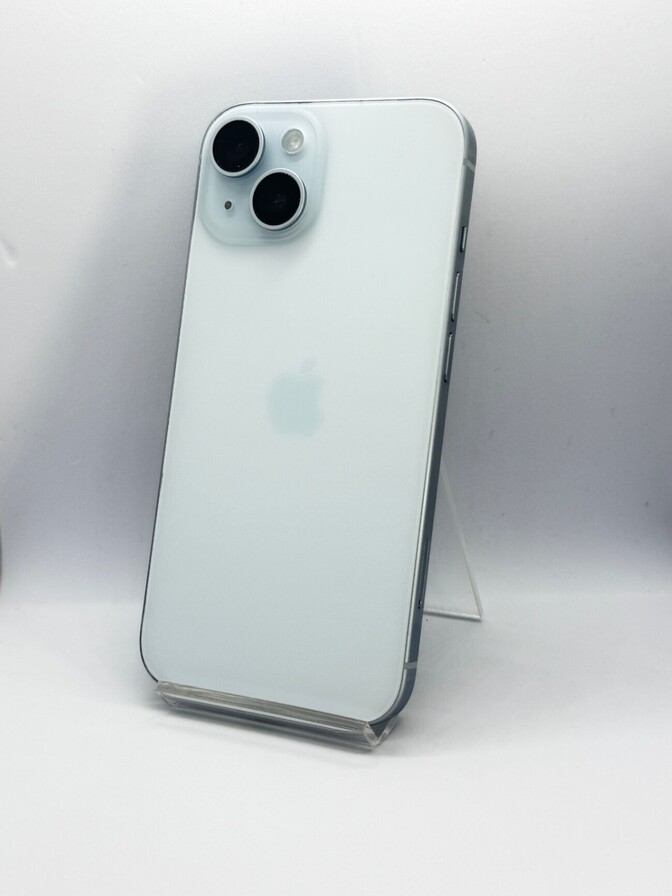 【BT100%】iPhone 15 128GB ブルー DOCOMO SIMフリー#148