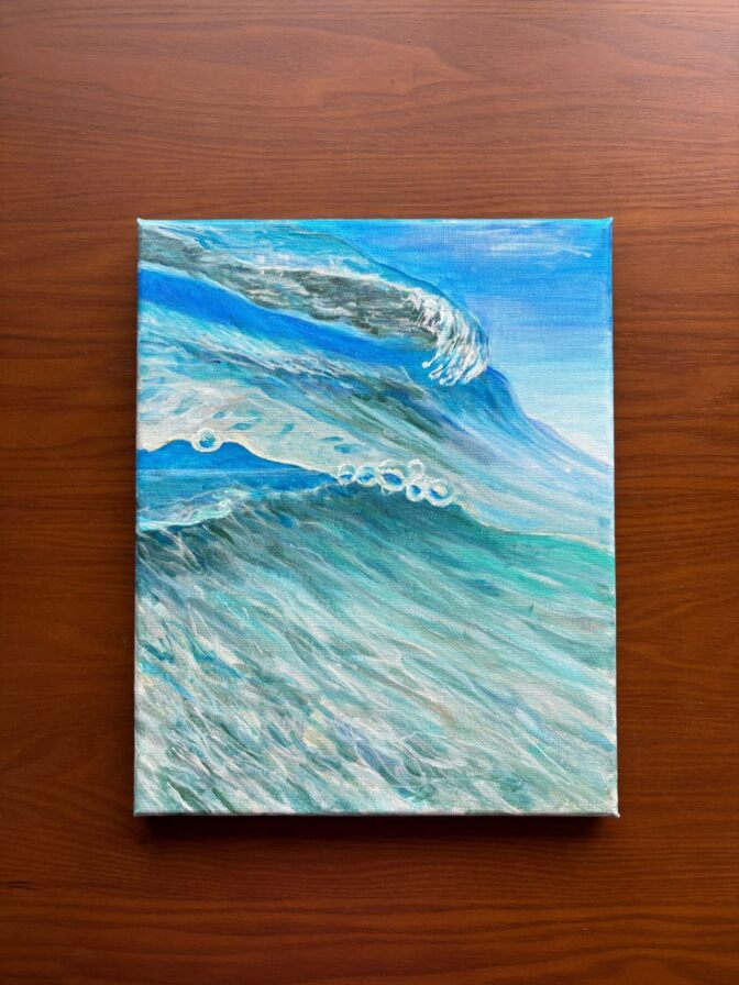 サーフィンの波