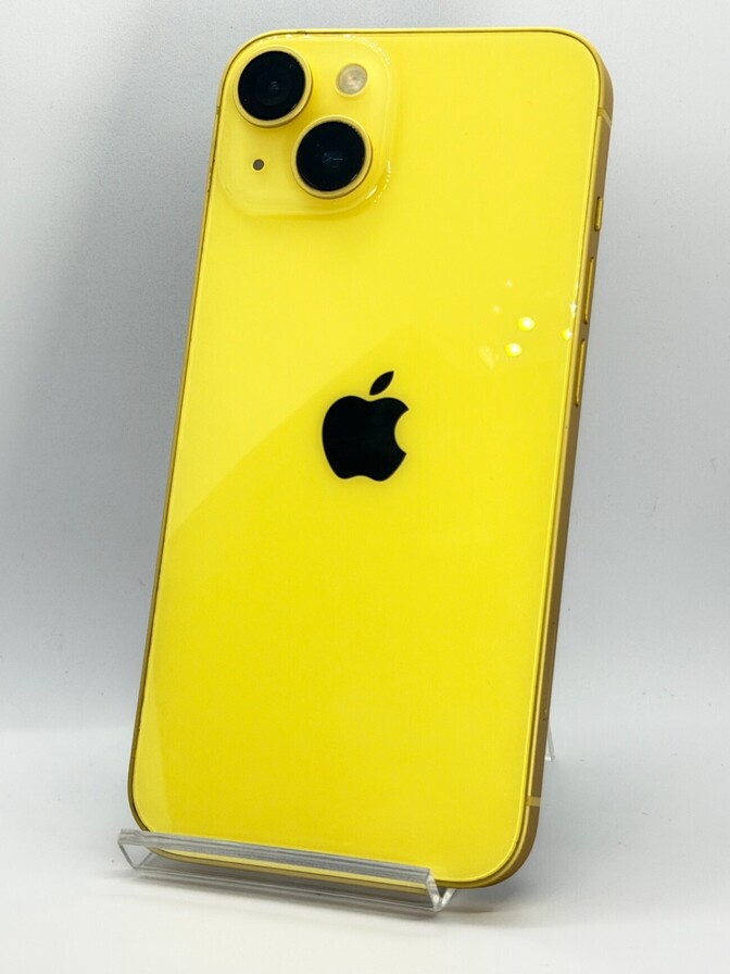 【BT100%】iPhone 14 128GB イエロー SIMフリー#157
