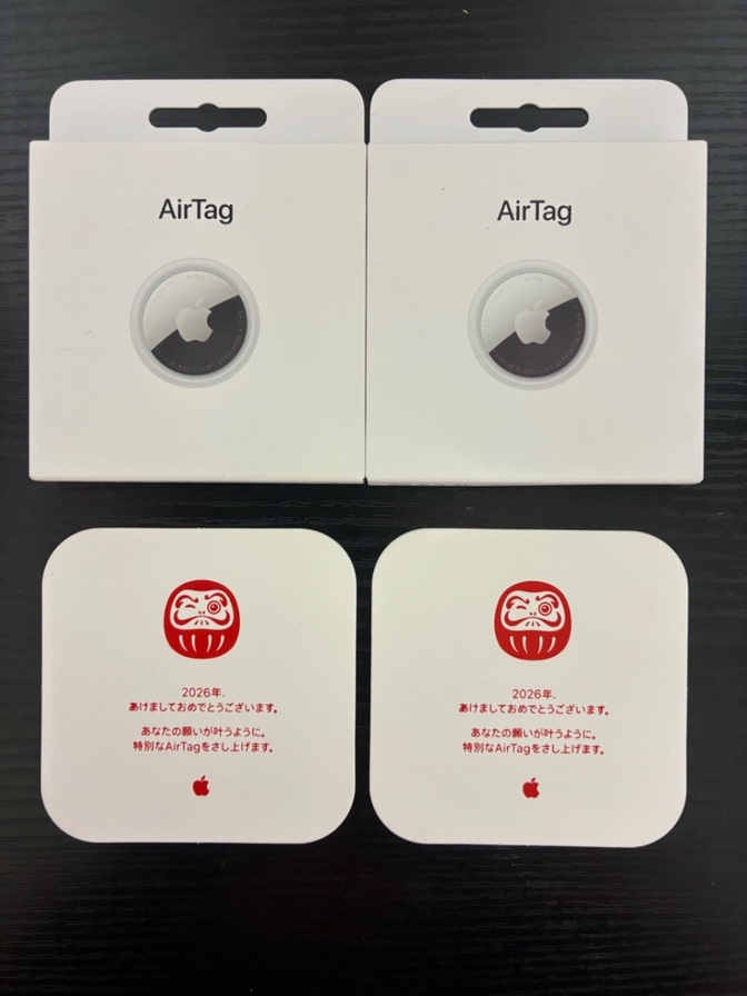 AirTag エアタグ　だるま　限定デザイン　2026年　2個セット　干支